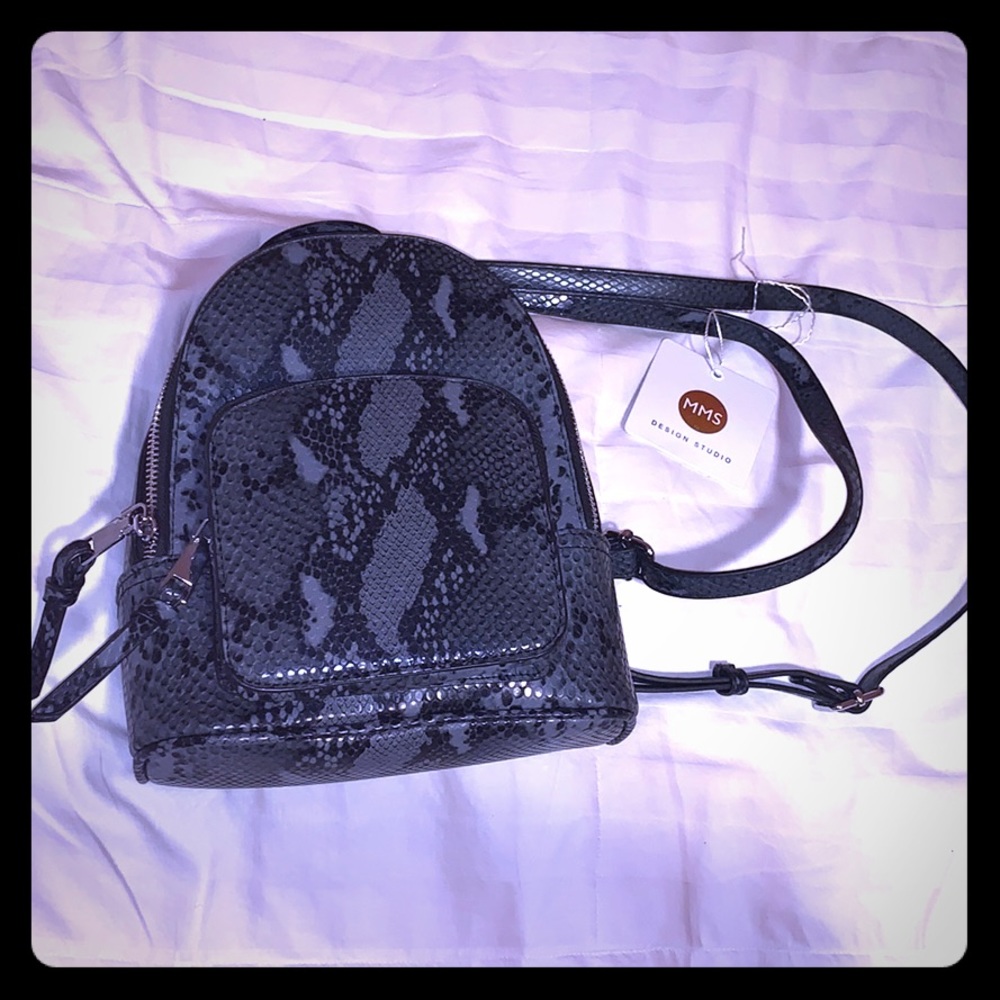 MMS mini backpack Snake skin